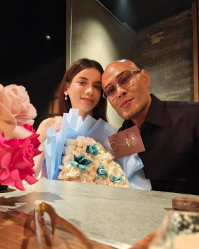Deddy Corbuzier dan istri. [Instagram]
